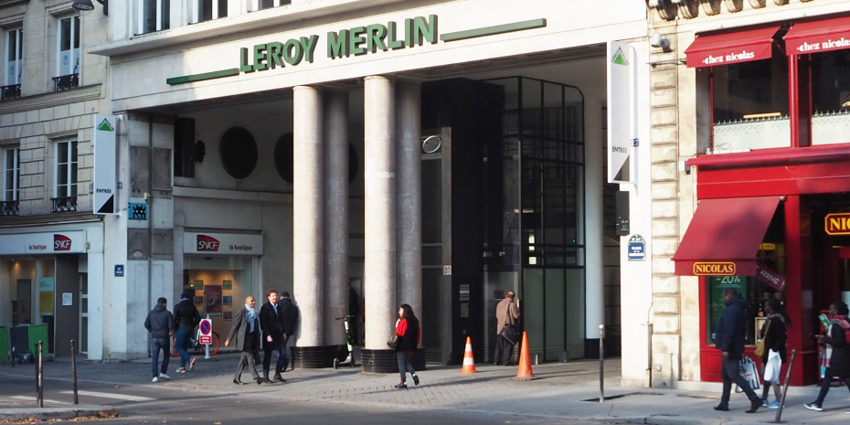 Leroy Merlin, fourth store in Paris