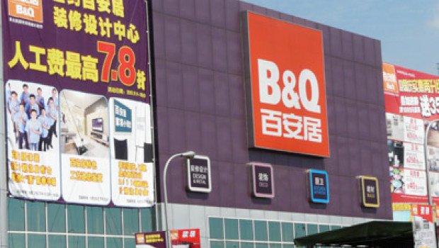 The big box format of the Chinese B&Q stores is under discussion at Kingfisher.