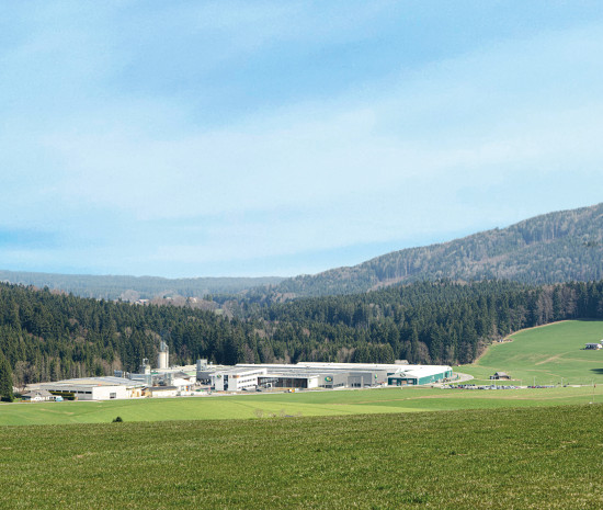 The factory in Zell am Moos was recently expanded and modernized. The factory in Zell am Moos was recently expanded and modernized.