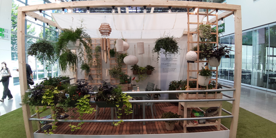 Gardening on balconies, roof terraces and windowsills is becoming increasingly popular – a trend that was also reflected at this year’s Spoga+Gafa. Gardening on balconies, roof terraces and windowsills is becoming increasingly popular – a trend that was also reflected at this year’s Spoga+Gafa.