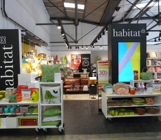A sharp increase in sales of more than 30 per cent was recorded for the Habitat interior décor brand.