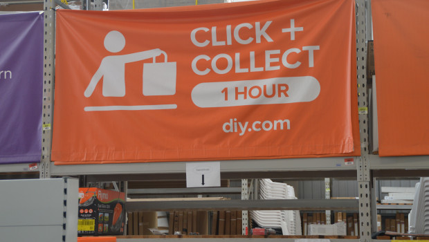 Digital sales of the Kingfisher Group grew again, driven amongst others by the roll out of B&Q's one hour click & collect service.