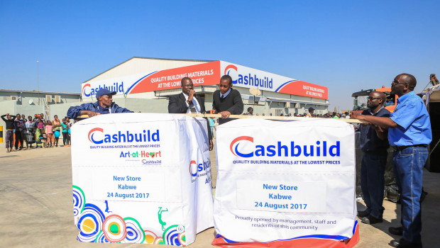 Cashbuild, southern Africa's leader building material retailer opened a store in Kabwe Zambia.