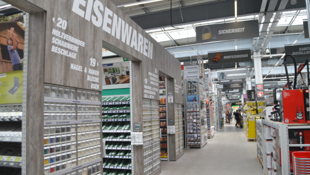 From January to September, the DIY trade in Germany increased its sales by 15.0 per cent.
