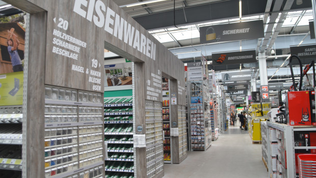 From January to September, the DIY trade in Germany increased its sales by 15.0 per cent.