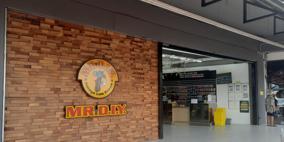Mr. DIY is the top home improvement retailer in Malaysia.