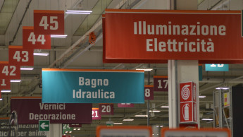 DIY stores in Italy down 0.9 per cent in the first half of the year