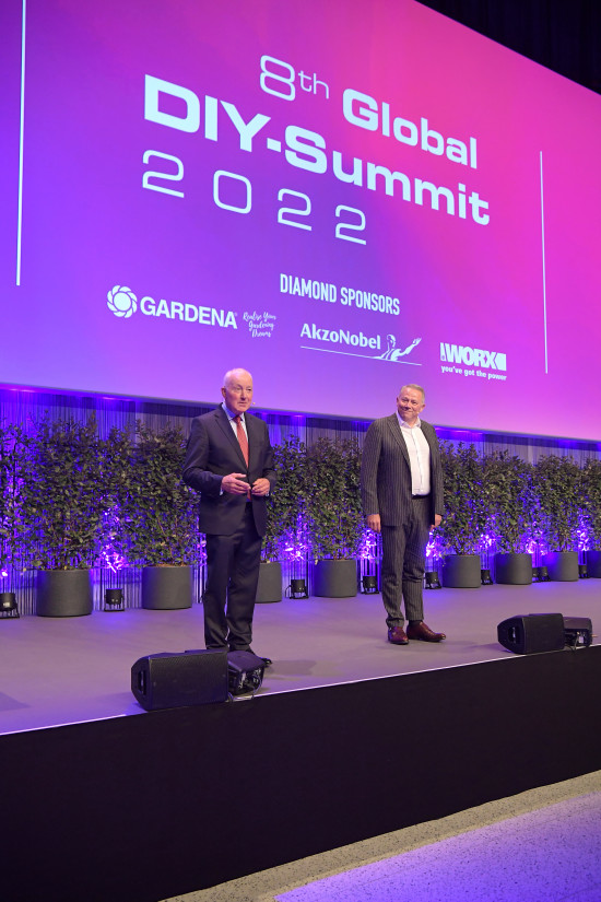 John Herbert and Piet de Coninck welcomed the guests. John Herbert and Piet de Coninck welcomed the guests.