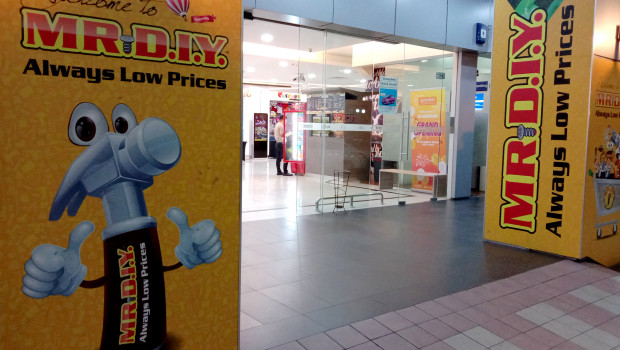 Mr. DIY operates 594 home improvement stores in Malaysia.