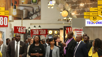 Builders Warehouse opens its first store in Zambia