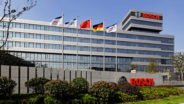 The new Bosch headquarters in Shanghai. The company has been present in China since 1909.