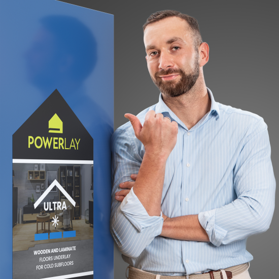 Powerlay CEO Jakub Prętki, together with Sven Schreieck, is working to give the underlay market new impetus.