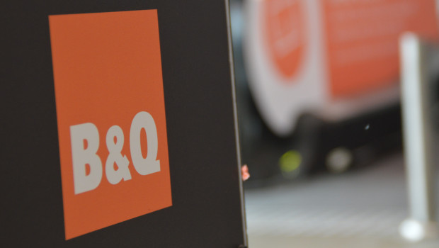 B&Q, Kingfisher's main distribution line in the UK and in Ireland, increased its sales by 1,0 per cent in the first half of fiscal year 2023/2024.