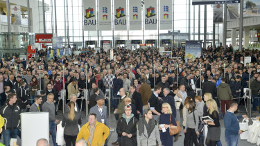 The Bau trade fair is becoming more international