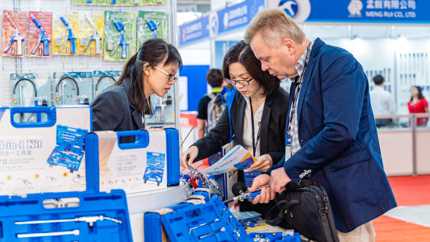 The number of overseas visits at Taiwan Hardware Show 2019 rose by around 1.6 per cent to 5 268.
