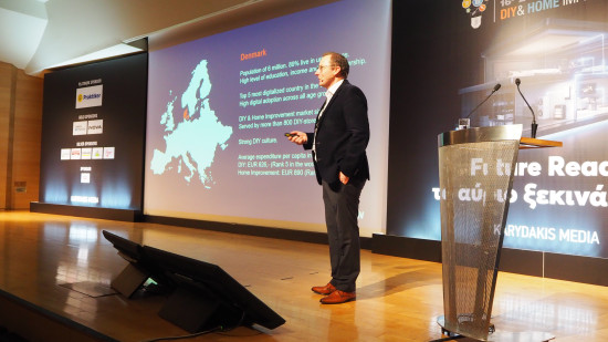 Klaus Dolmer brought an international perspective to the event with his keynote speech.