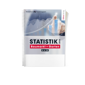 New edition out now: the renowned “Statistik Baumarkt + Garten D-A-CH 2018” publication from the diy editorial team of Dähne Verlag.
