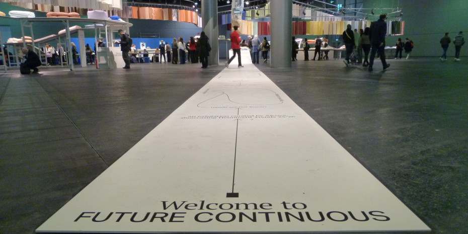 The theme of this year's trend exhibition was “Future Continuous”.