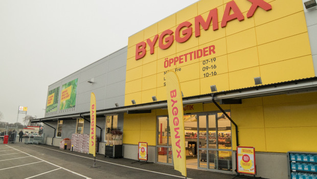 In the first half of 2018, the Byggmax stores increased their sales by 7.0 per cent.