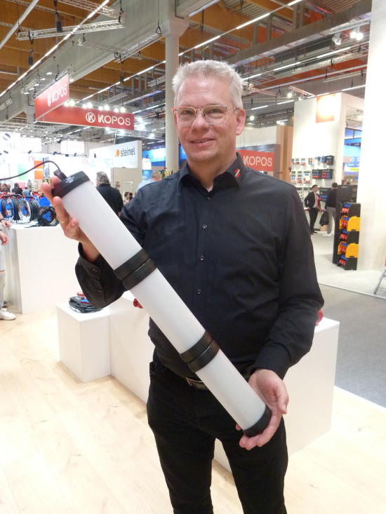 Brennenstuhl has developed a wide range of portable lights whose batteries can be charged via USB-C.