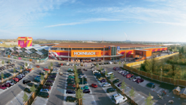 Hornbach recorded sales 0.7 per cent up in the first quarter.