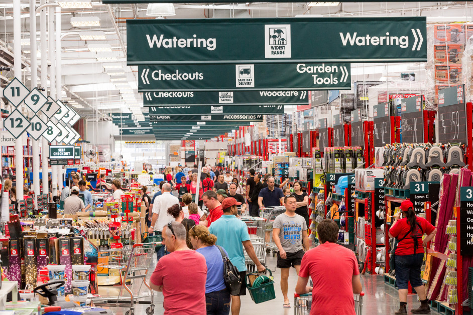 Bunnings plus 24 per cent from Jan... diyinternational
