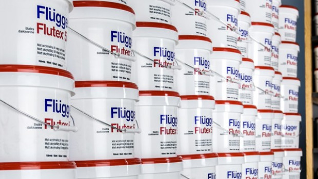 In fiscal 2019/2020 (May to April), the Danish paint manufacturer and dealer Flügger increased its sales by 4 per cent to DKK 1.895 bn (EUR 254 mio). 