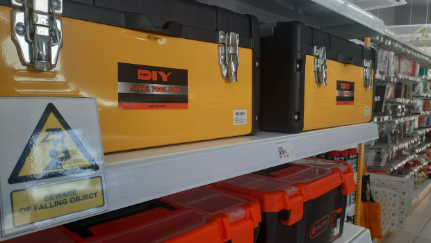 Mr. DIY's product offer includes a wide range of private label products.