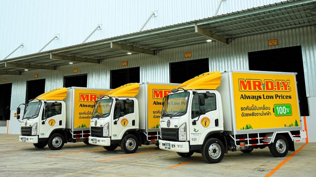 Mr. DIY Thailand launches EV fleet ... - diyinternational