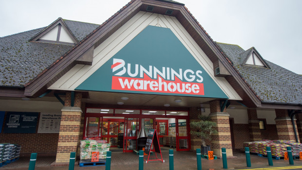 There were 227 Homebase stores and 23 Bunnings stores as at 31 March 2018.