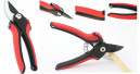 Lightweight by-pass pruning shears