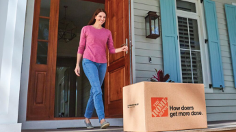 Home Depot is the first retail client of Walmart GoLocal