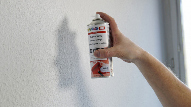 The water-based Dupli-Color texture spray creates an individual surface structure 