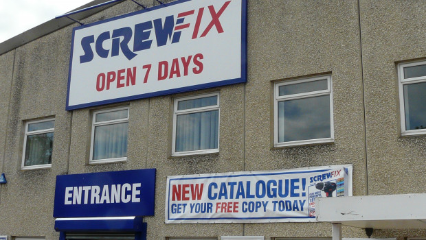 Screwfix continues to lead the growth figures, with total sales up by 24.0 per cent in Great Britain.