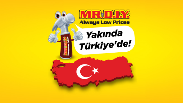 Mr. DIY has already added a website to support its activities in Turkey.