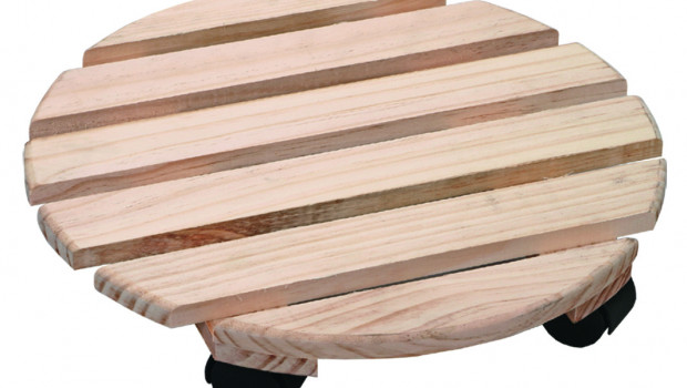 Lilun Plastics, round rolling pallet dolly
