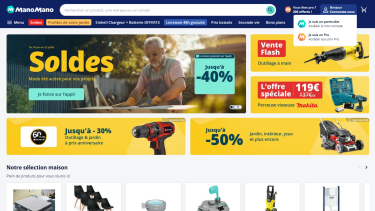 ManoMano utilises Mangopay's payment infrastructure