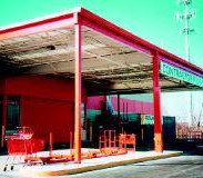 A pick-up area as a special service for contractors.
A pick-up area as a special service for contractors.
