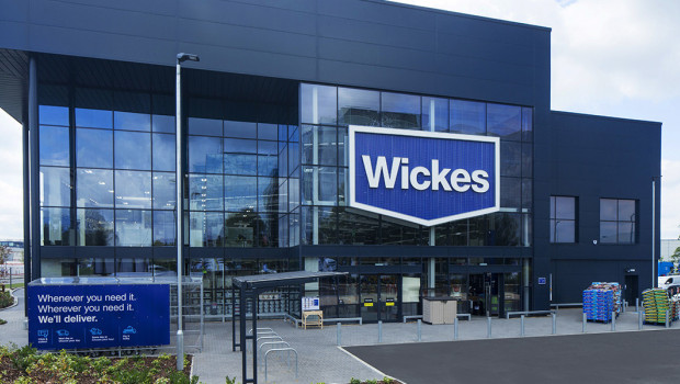 Wickes plans to open around 20 new stores over the next five years.