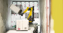 Robots handle goods receipt at the Bauhaus central warehouse