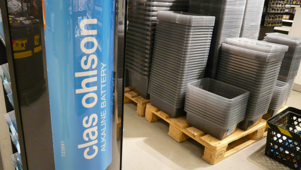 In the first three quarters, Clas Ohlson's sales rose by 2 per cent.