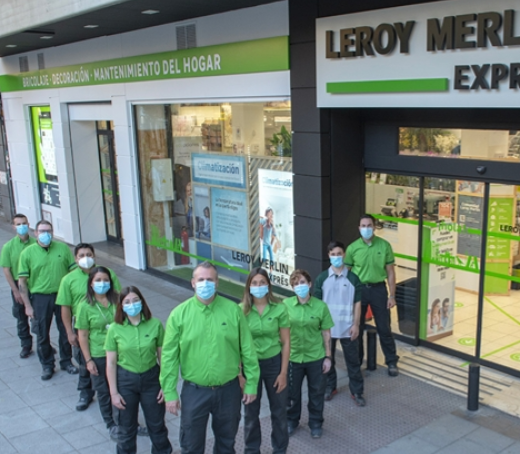 The first Express store operated by Leroy Merlin España has been opened in Madrid. Photo: Adeo/LinkedIn