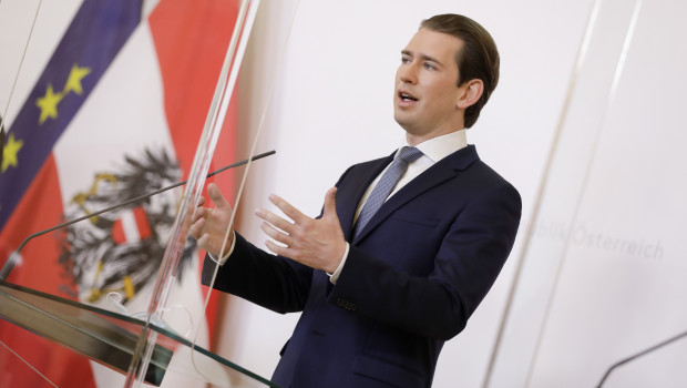 Austrian Chancellor Sebastian Kurz explained the conditions of reopening smaller stores as well as DIY stores and garden centres.