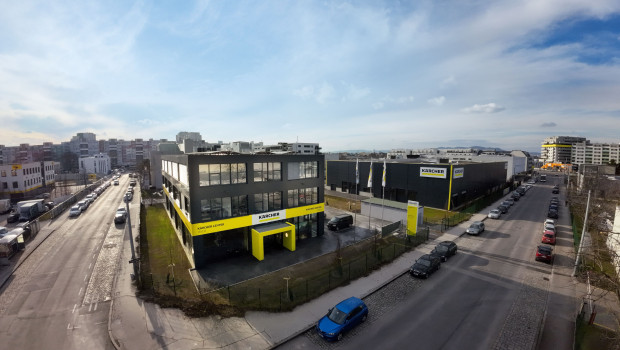 The new headquarters of Kärcher Austria in Vienna was ready for occupancy after just six months of construction.