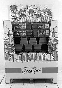 An example of a space-saving pallet display.
An example of a space-saving pallet display.