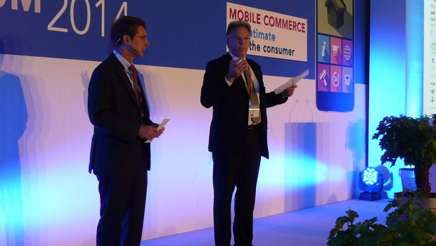 Reinhard Wolff, chairman of Fediyma and Régis Degelcke, chairman of Edra.