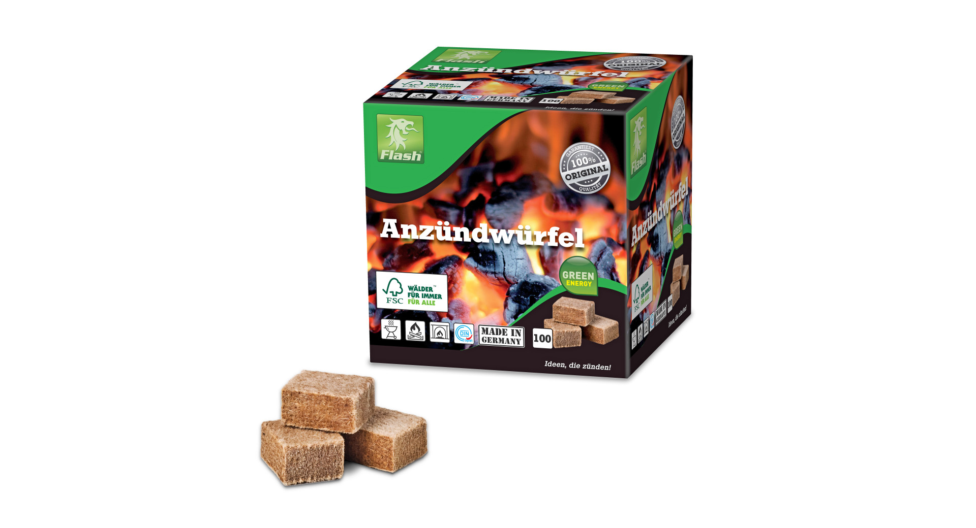 Eco firelighter cubes diyinternational