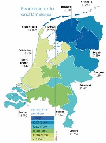Netherlands, Economic data and DIY stores
