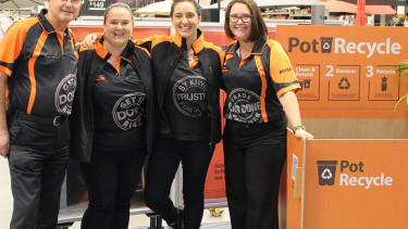 Mitre 10 starts roll-out of Pot Recycle 
