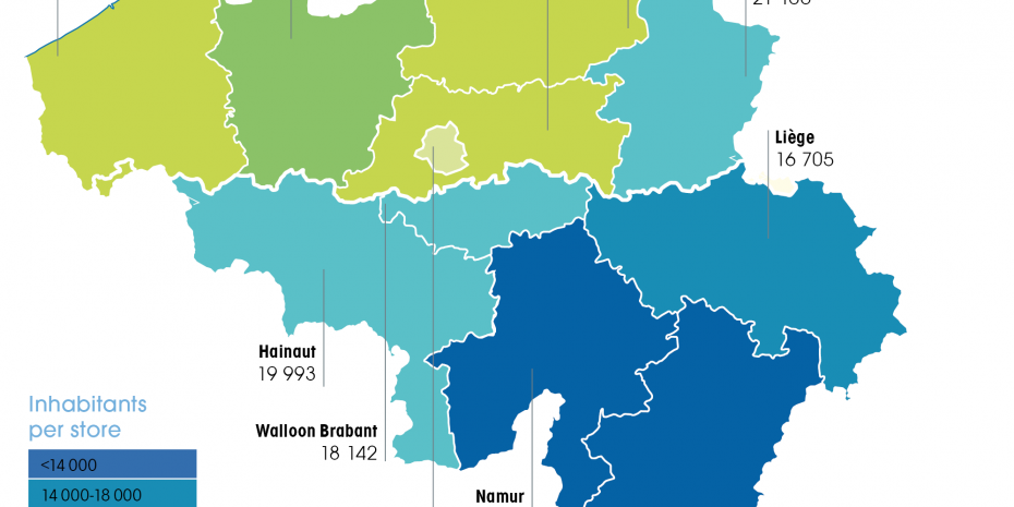 Belgium, Economic data and DIY stores
